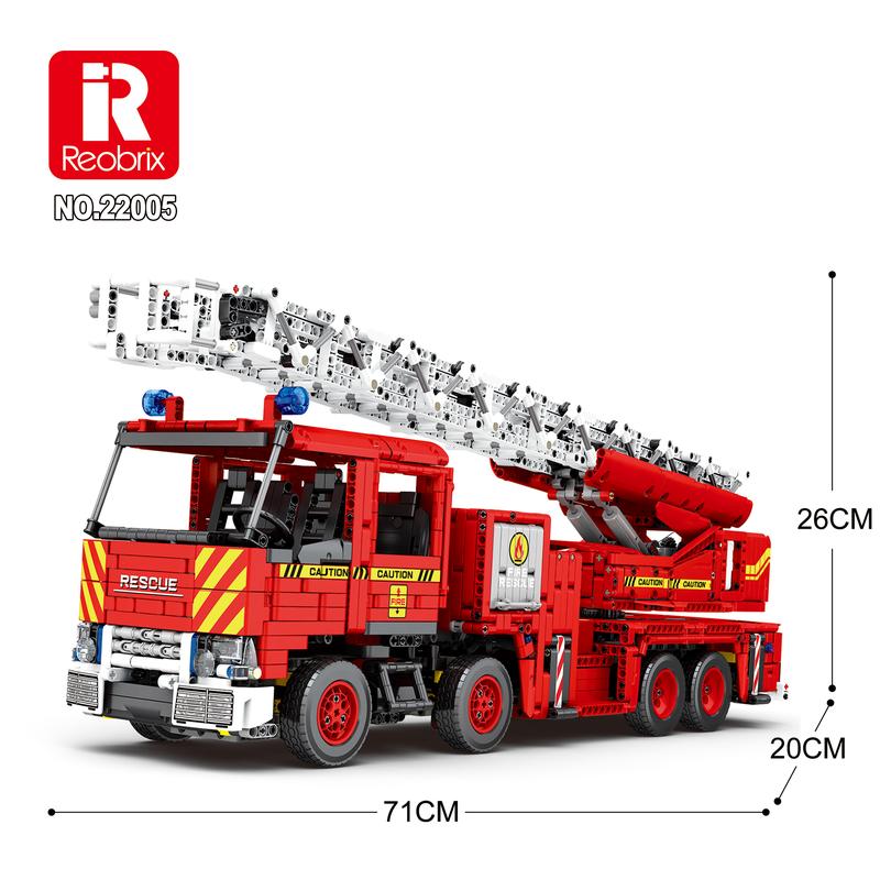 Rescue Fire Truck Building Blocks Set (NO.22005)