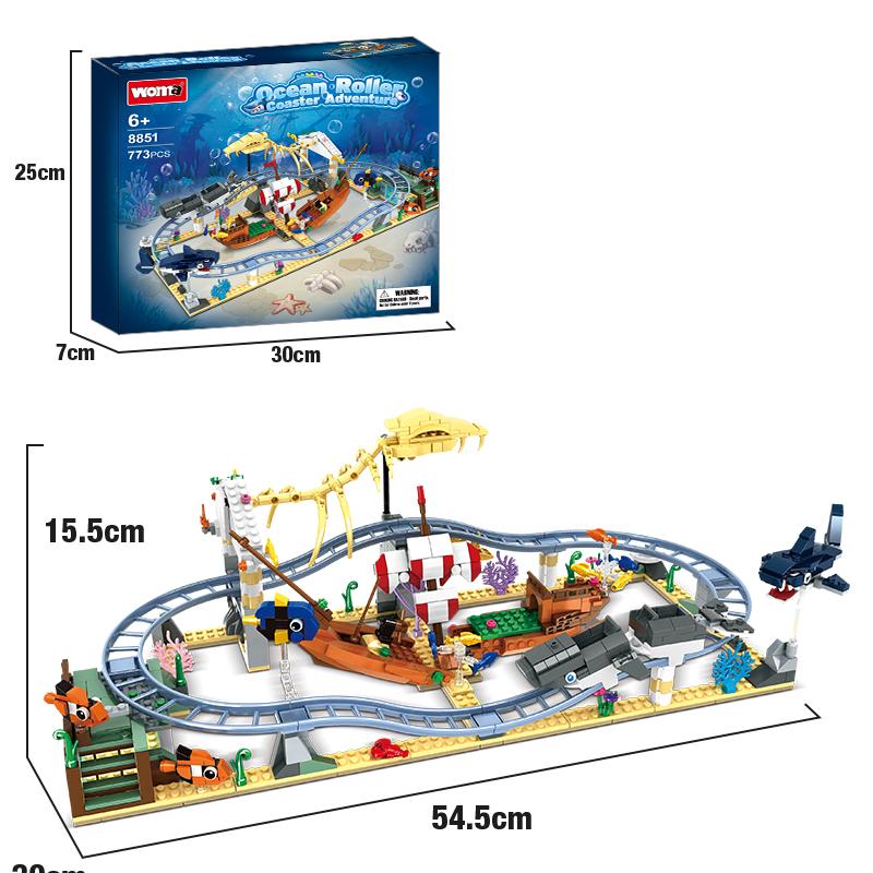 Underwater Roller Coaster Adventure