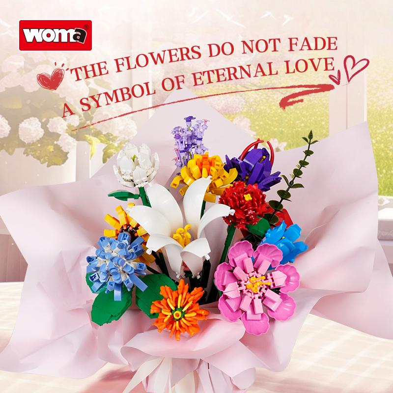 Flower Bouquet Building Set
