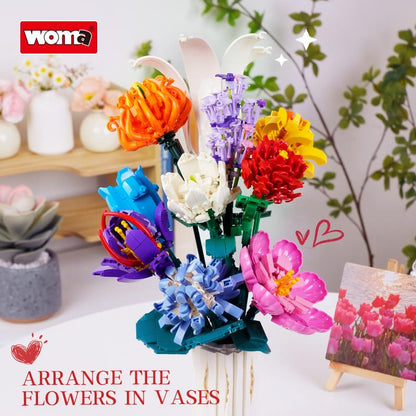 Flower Bouquet Building Set