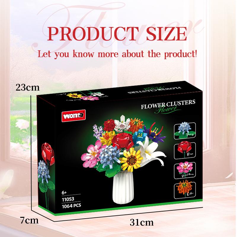 Flower Bouquet Building Set