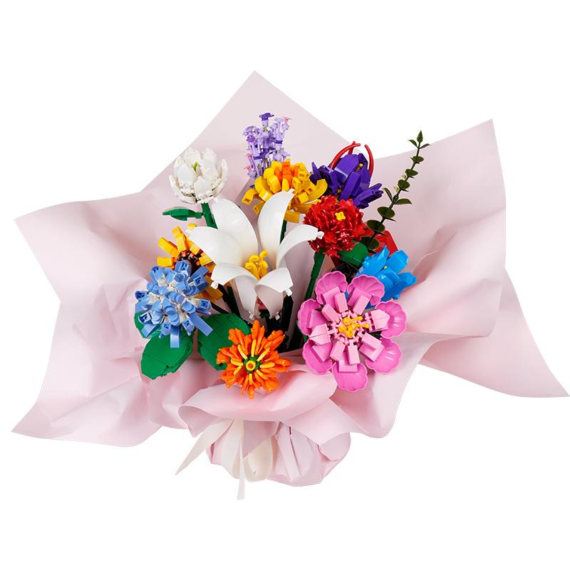 Flower Bouquet Building Set