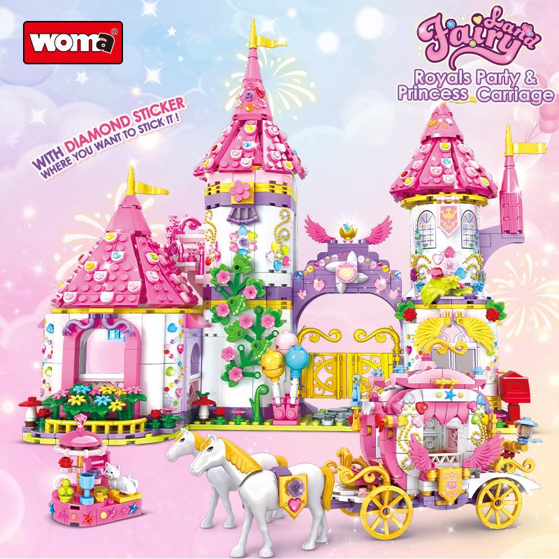 Princess Castle Building Blocks Set
