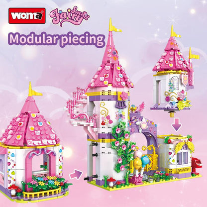 Princess Castle Building Blocks Set