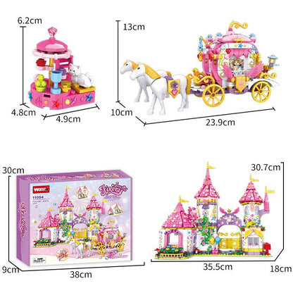 Princess Castle Building Blocks Set