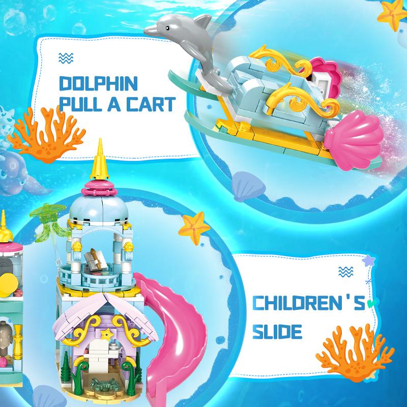 Girl's Underwater Castle