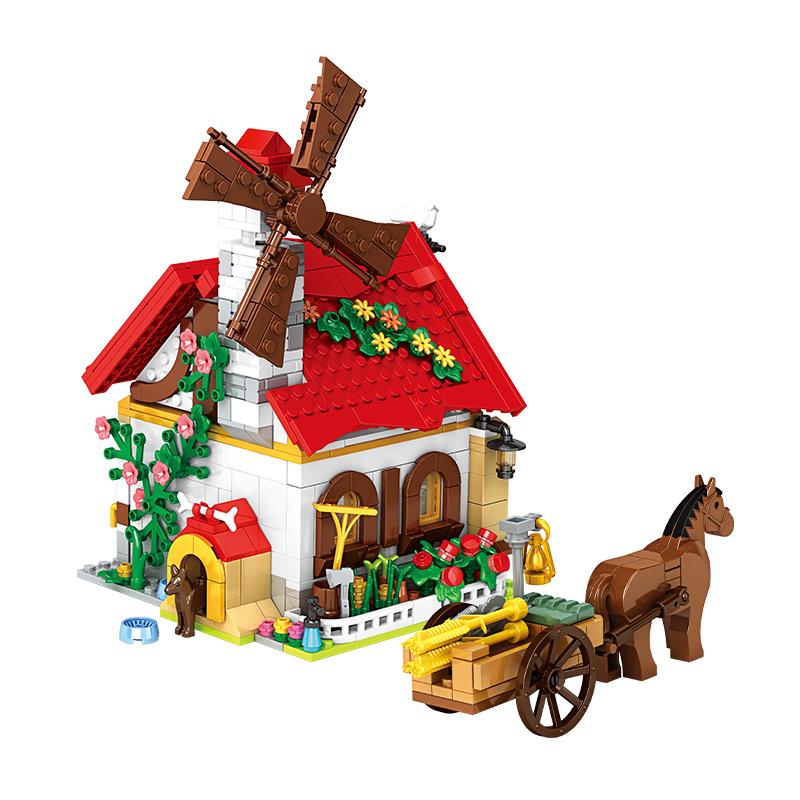 Farm House Building Toy