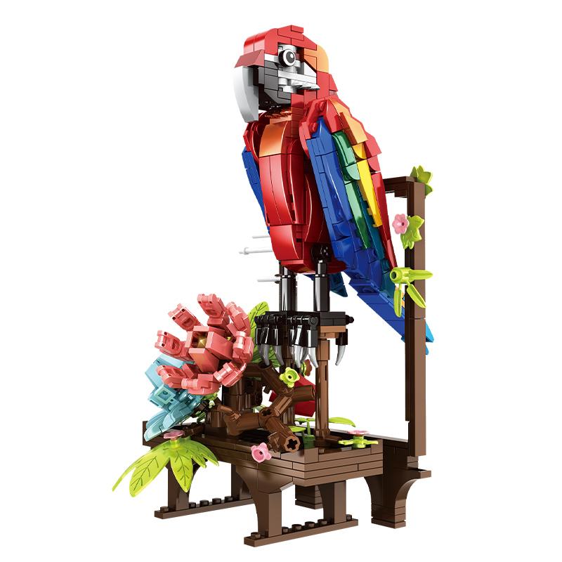 Shape-Shifting Series - Macaw/Chameleon/Fiddler Crab