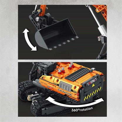 Excavator Building Blocks Set (NO.22003)