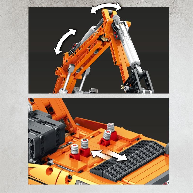 Excavator Building Blocks Set (NO.22003)