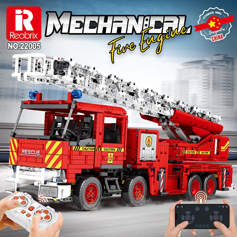 Rescue Fire Truck Building Blocks Set (NO.22005)