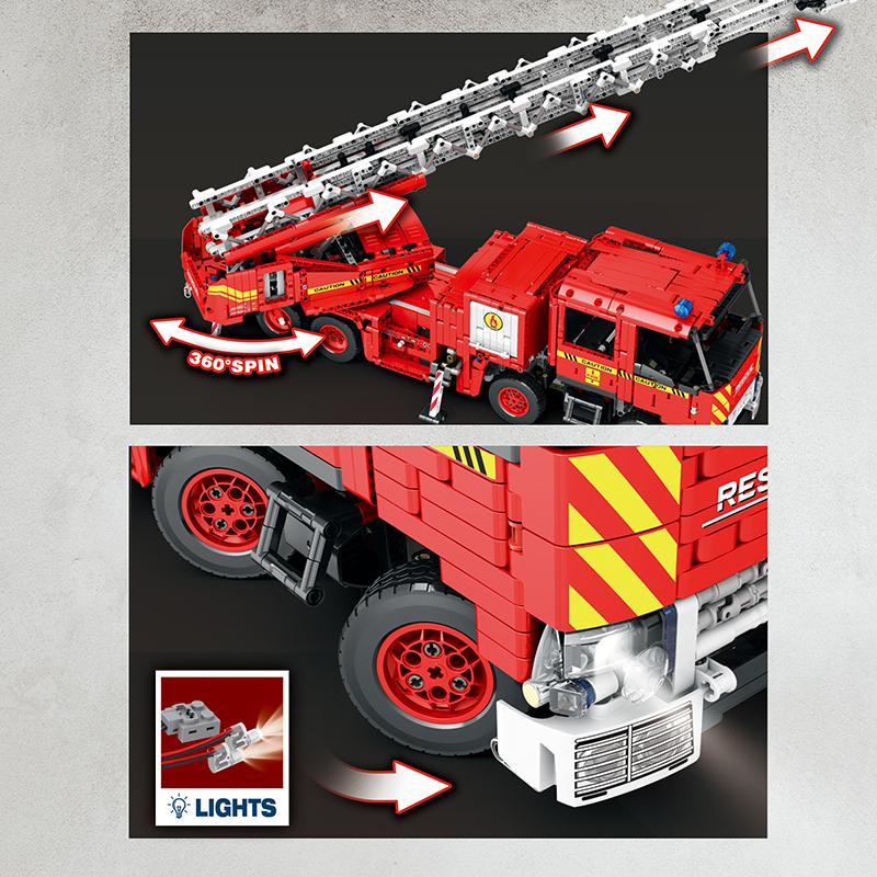 Rescue Fire Truck Building Blocks Set (NO.22005)