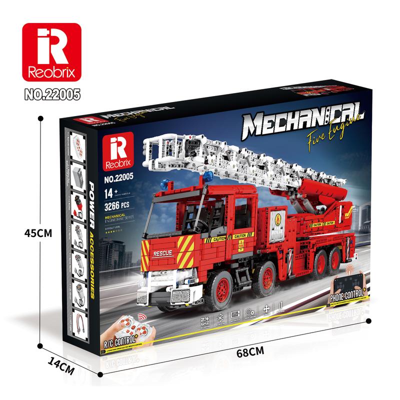 Rescue Fire Truck Building Blocks Set (NO.22005)
