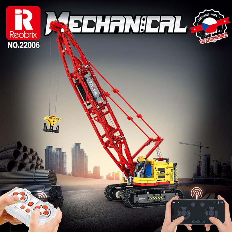 Crawler Crane Building Blocks Set (NO.22006)