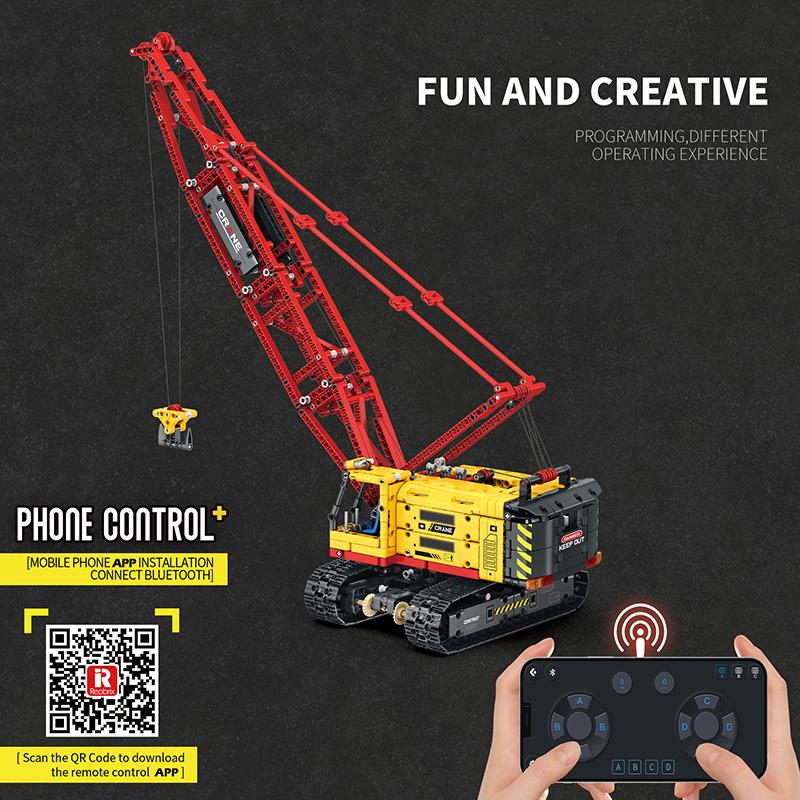 Crawler Crane Building Blocks Set (NO.22006)