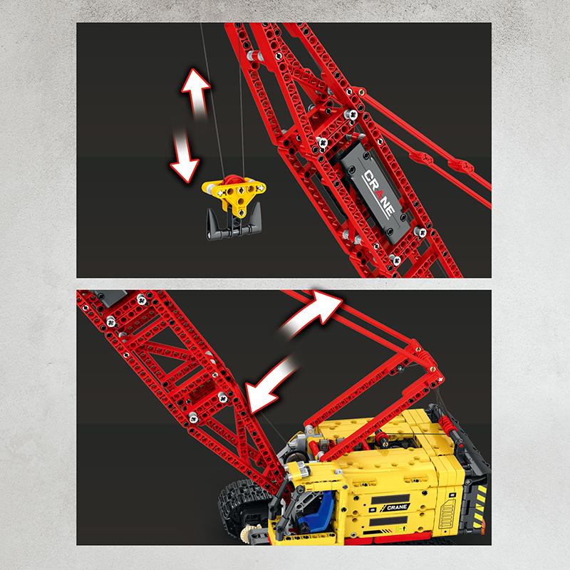 Crawler Crane Building Blocks Set (NO.22006)