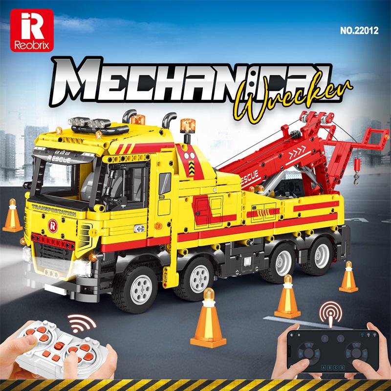 Wrecker Truck Building Blocks Set (NO.22012)