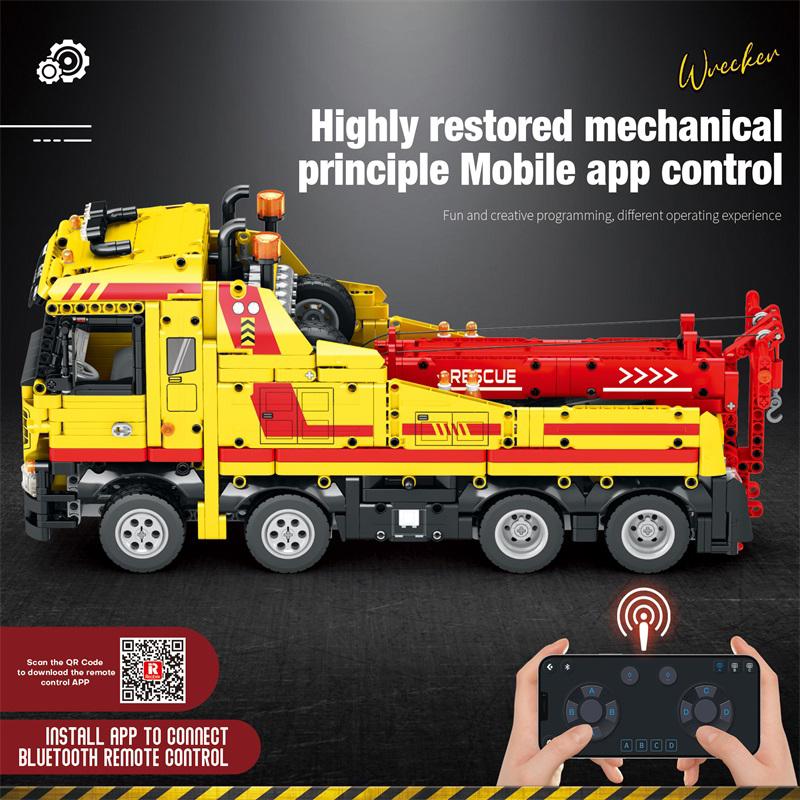 Wrecker Truck Building Blocks Set (NO.22012)