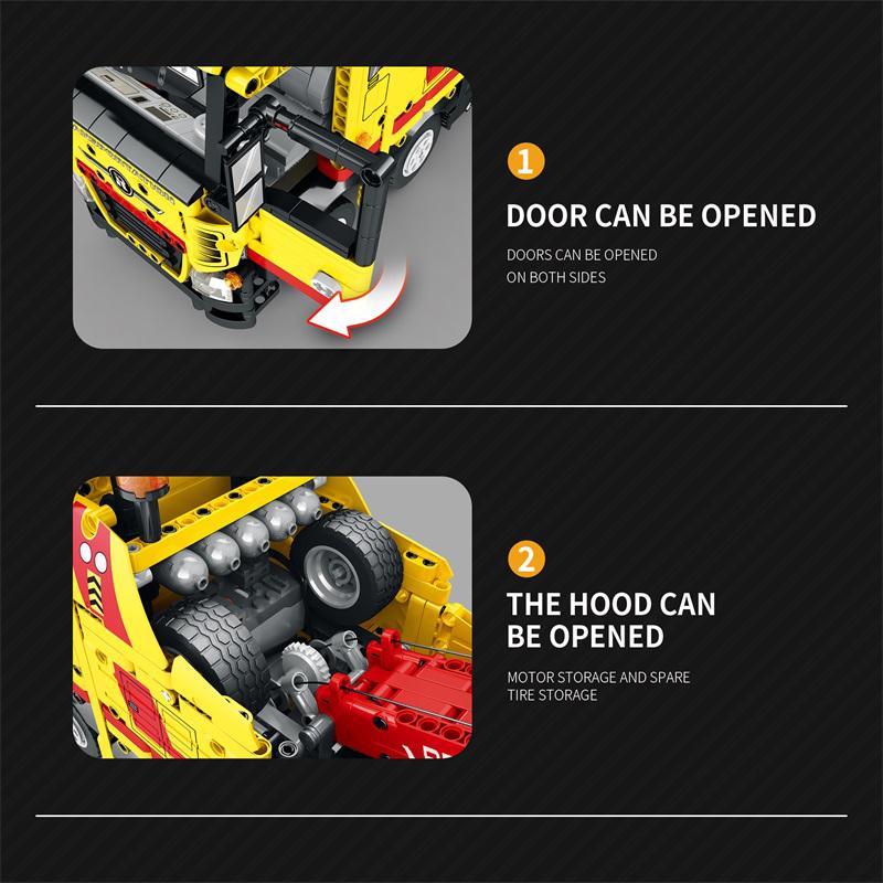 Wrecker Truck Building Blocks Set (NO.22012)