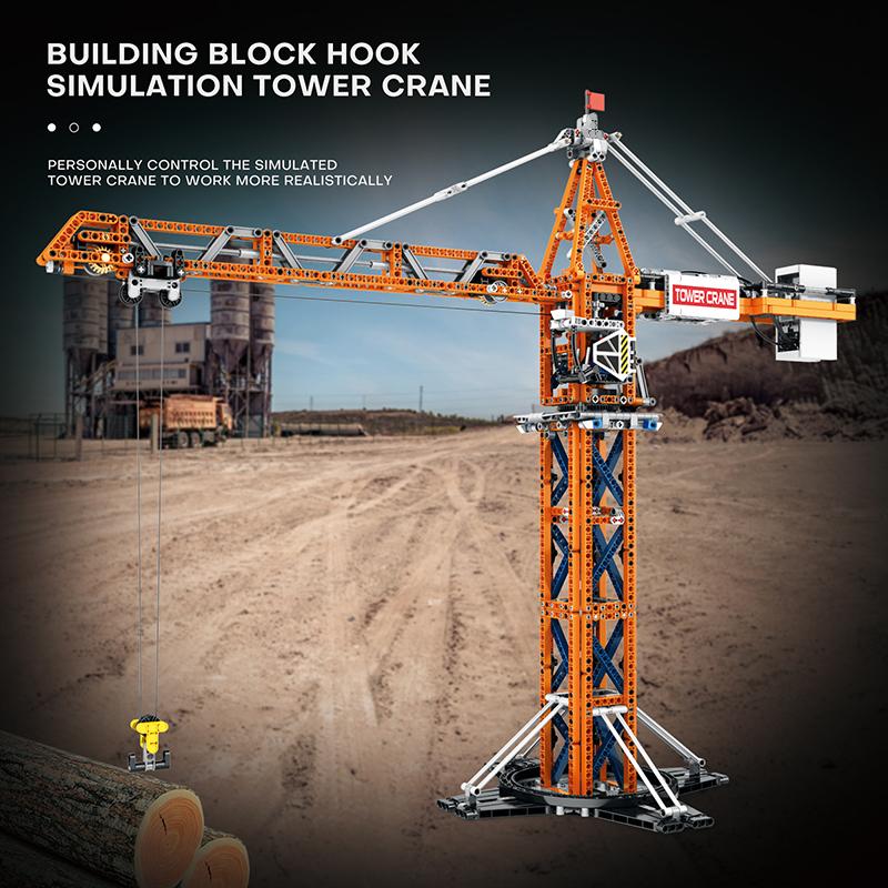 Tower Crane Building Blocks Set (NO.22013)
