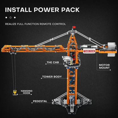 Tower Crane Building Blocks Set (NO.22013)