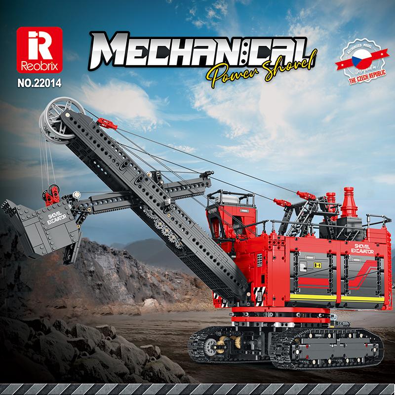 Excavator Building Blocks Set (NO.22014)