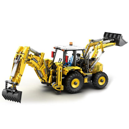 Excavator and Bulldozer 2 in 1 Building Blocks Set (NO.22018)