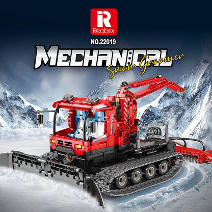 Snow Plow Truck Building Blocks Set (NO.22019)