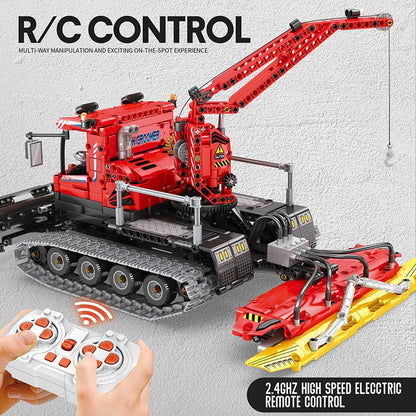 Snow Plow Truck Building Blocks Set (NO.22019)
