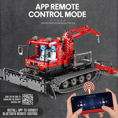 Snow Plow Truck Building Blocks Set (NO.22019)