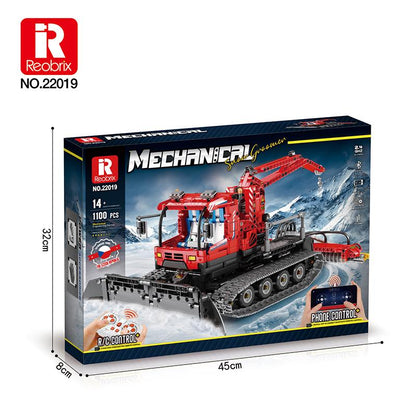 Snow Plow Truck Building Blocks Set (NO.22019)