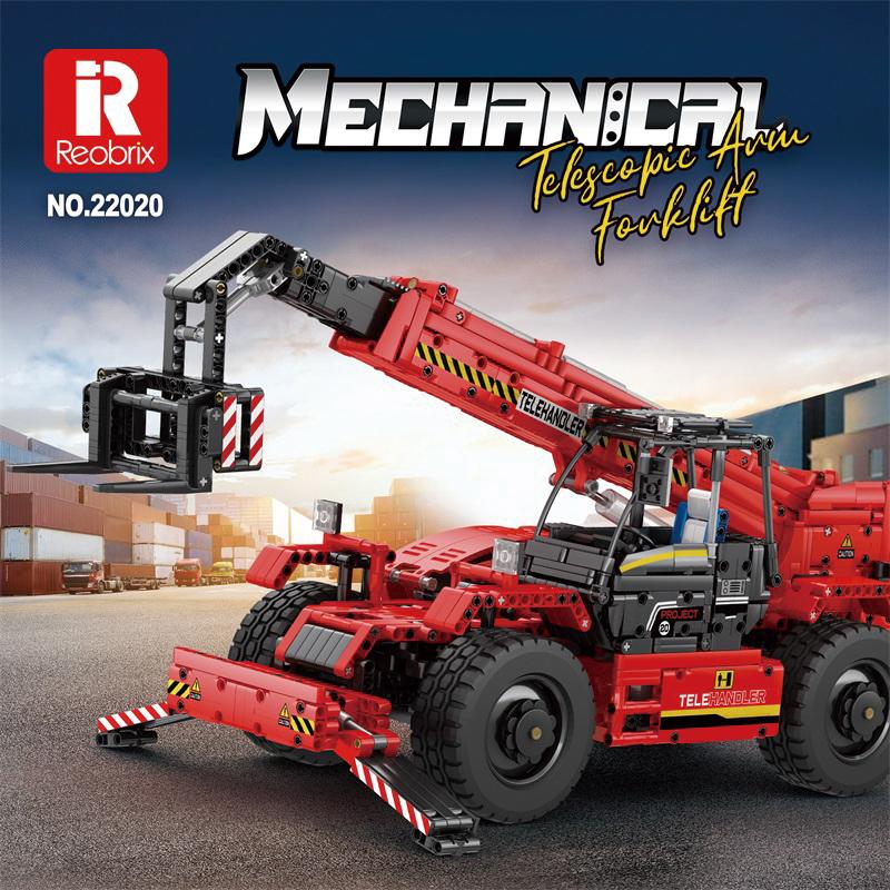Heavy Duty Forklift Building Blocks Set (NO.22020)
