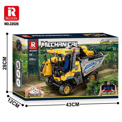 Grape Harvester Building Blocks Set (NO.22026)