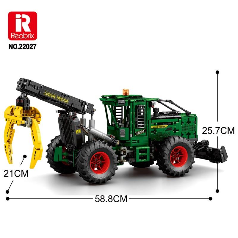 Log Skidder Building Blocks Set (NO.22027)
