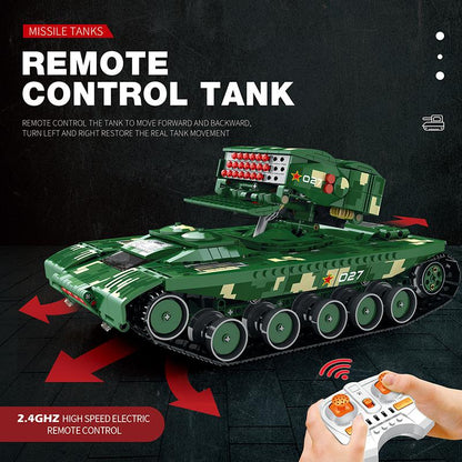 Missile Tank Building Block Set (NO.55027)
