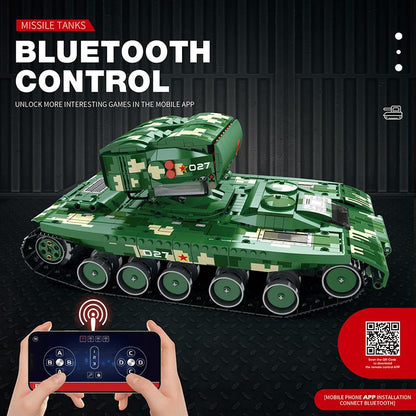 Missile Tank Building Block Set (NO.55027)