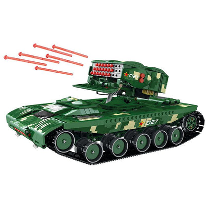 Missile Tank Building Block Set (NO.55027)