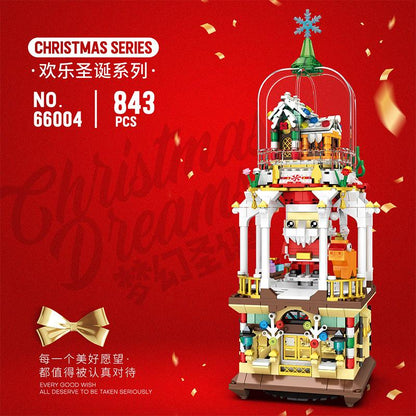 Santa Claus Building Blocks Set with LED Light (NO.66004)