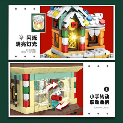 Santa Claus Building Blocks Set with LED Light (NO.66004)
