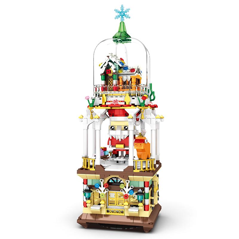 Santa Claus Building Blocks Set with LED Light (NO.66004)