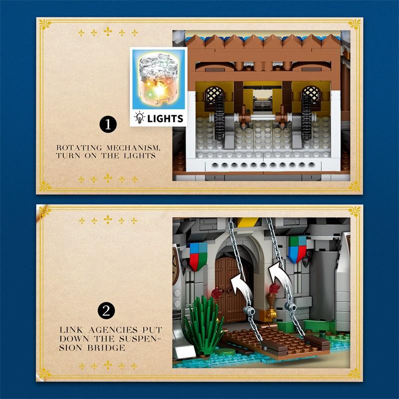 Medieval Castle Building Blocks (NO.66006)