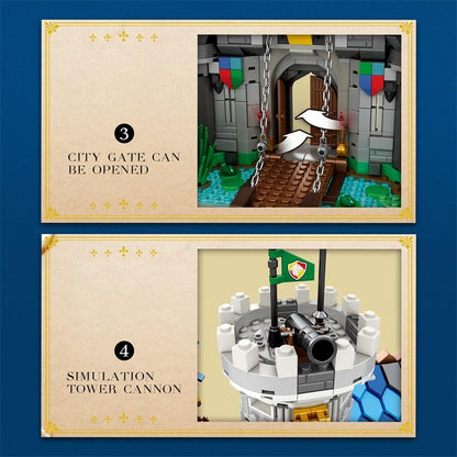 Medieval Castle Building Blocks (NO.66006)