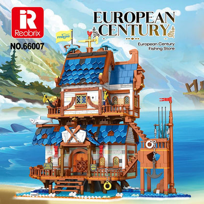 Fishing House Building Blocks Set (NO.66007)