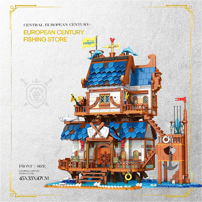 Fishing House Building Blocks Set (NO.66007)