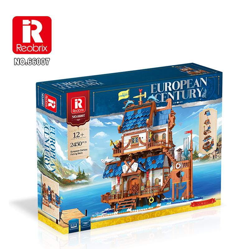 Fishing House Building Blocks Set (NO.66007)