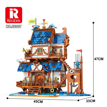 Fishing House Building Blocks Set (NO.66007)