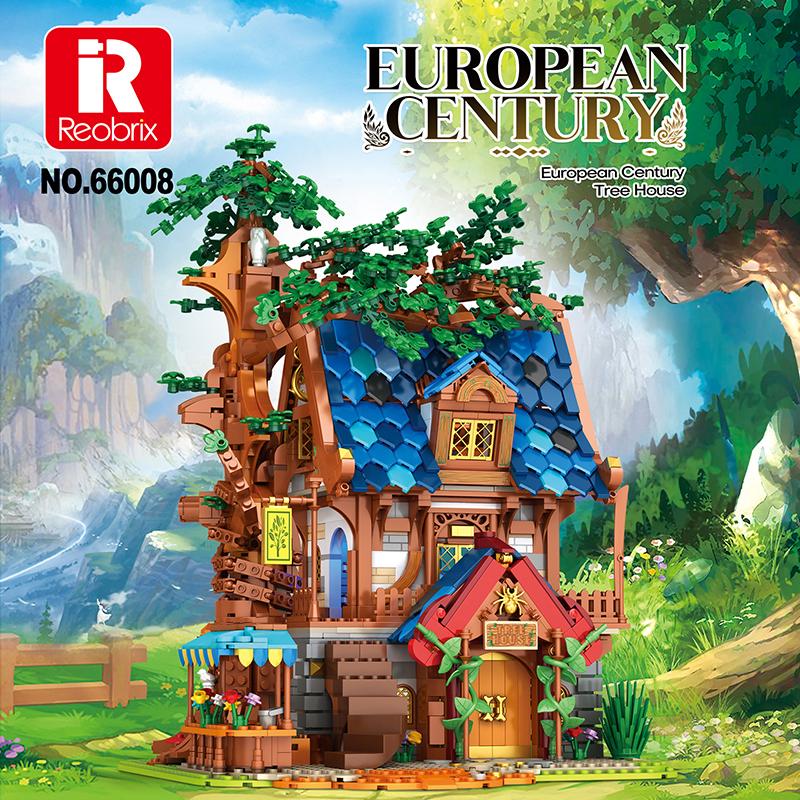 Medieval Tree House Building Blocks Set (NO.66008)