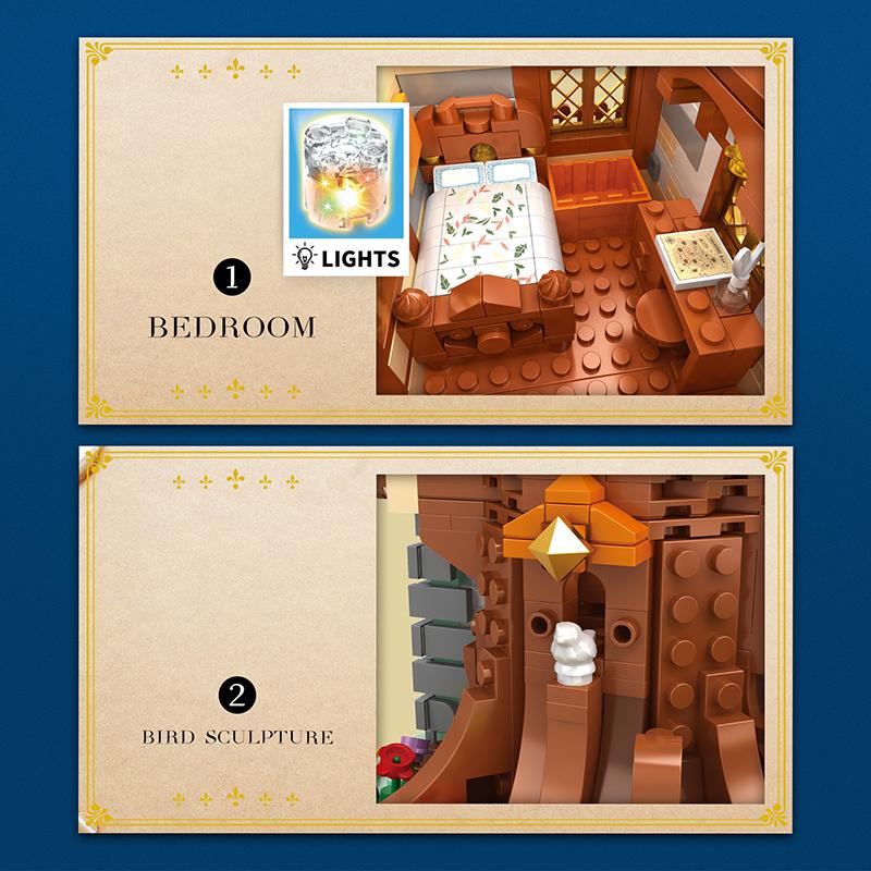 Medieval Tree House Building Blocks Set (NO.66008)