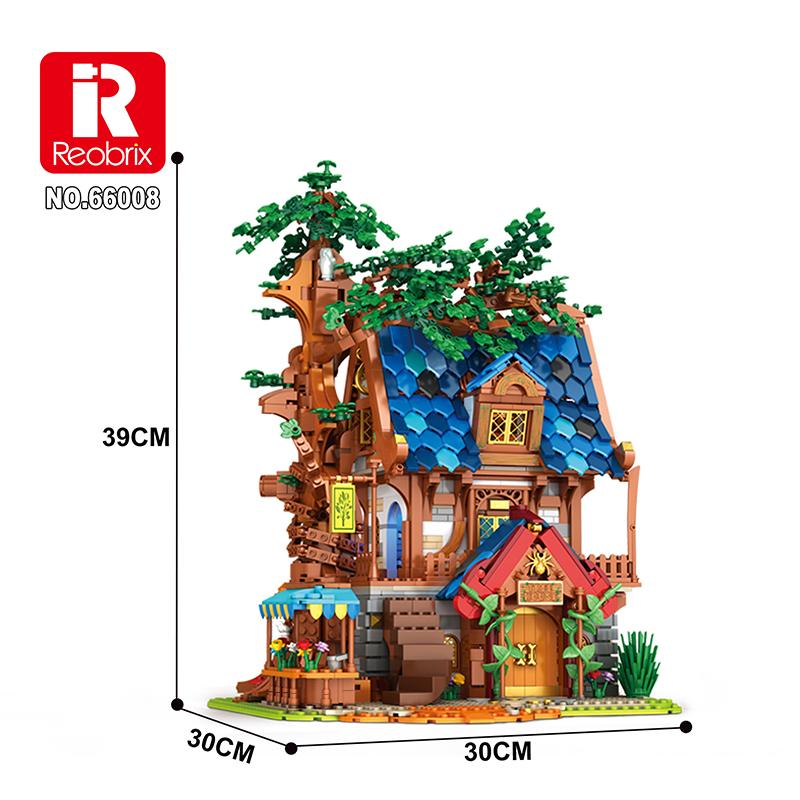 Medieval Tree House Building Blocks Set (NO.66008)