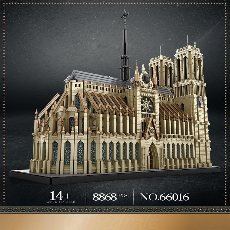 Notre Dame de Paris Building Blocks Set (NO.66016)